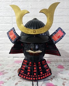 日本甲胄 头盔真人可穿 武士盔甲