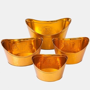 烧钱纸盆家用祭祀聚宝盆烧金纸钱元宝焚烧火焚化炉烧经化宝盆容器