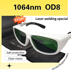 高功率4级防工业激光750-1400nm OD8安全眼镜手持焊接雕刻护目镜
