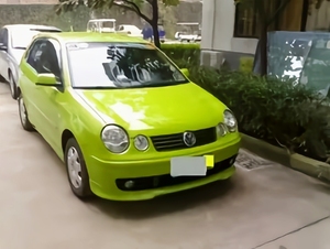 四眼polo小包围改装 老款大众波罗前后唇左右侧裙加装 波罗尾翼