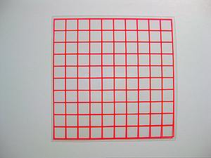 面积测量器1cm 透明小方格纸每格1厘米 小学数学估测面积学具教具