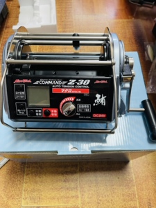 日本原装进口米亚miya金枪版z30深海船钓大型电动轮24v加赠保护架