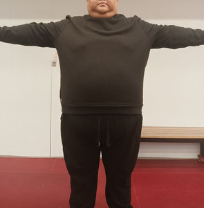 外贸原单大码男卫衣加大加肥300斤以上胖子打底衫350斤胸围170