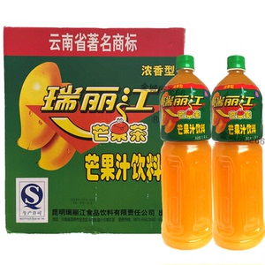 瑞丽江芒果茶芒果汁浓香型1.5升*6瓶装 云南特产