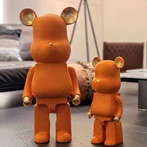 暴力熊桌面摆件落地小号网红款简约现代家居客厅电视柜装饰品送礼