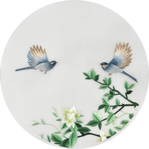 苏绣刺绣diy套件初学 针迹花鸟图 手工刺绣材料包 送基础针法教程