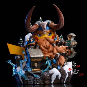 怡红】dkp 山丘之王穆拉丁 魔兽变皮卡丘 神奇宝贝gk限量雕像手办