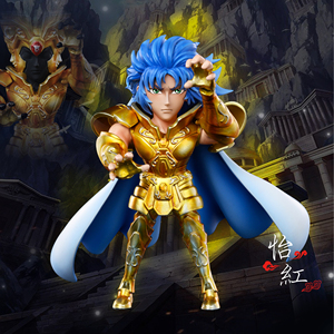 【怡红】yz 双子座撒加黄金十二宫圣斗士星矢gk 限量雕像手办模型