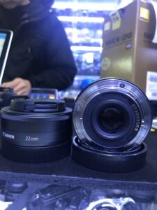 佳能ef-m 22mm f/2.0 stm 22mm饼干头 微单定焦镜头 m1 m2 m3