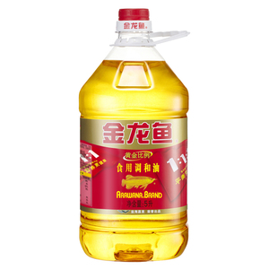 5L/瓶 金龙鱼黄金比例食用调和油1:1:1 单瓶 金龙鱼油