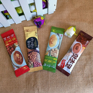 韩国进口丹特茶饮单条品尝袋装五谷八宝生姜红枣茶巧克力可可粉