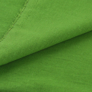 亚麻布料 背景布/纯色棉麻/服装面料/窗帘布艺/绿色 草绿
