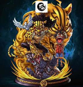 【李小西弟弟】海贼王gk bbt vip 路奇 豹男 限量手办gk