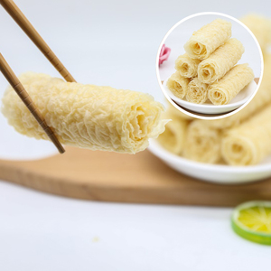 三秒铃铃卷火锅食材配菜麻辣烫关东煮虎皮卷油炸腐竹豆腐皮10个装