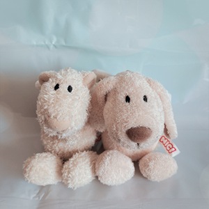 nici 天使狗挂件毛绒 天使猴挂件公仔 全新有吊牌 绝版老款12cm