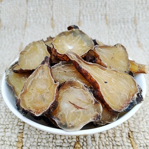 中药材 黑附片选片 黑顺片蒸 熟附片附子炮附片制附片 500克g生附