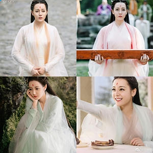 三生枕上书凤九仙女装 白色唯美飘逸 天庭上神古装 青丘狐狸演服