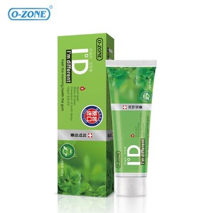韩国进口o-zone/欧志姆香草薄荷牙膏100g清爽自然清新口气去异味