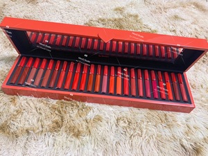 giorgioarmani阿玛尼24支套装红管口红唇釉情人节限量礼盒 现货