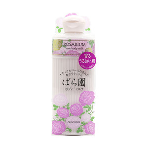 日本原装资生堂玫瑰园身体乳Rosarium 200ml 保湿滋润持久留香