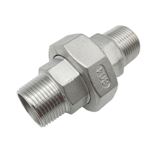 304不锈钢双外丝活接/双外螺纹活接/双头外丝活接3分4分6分1寸2寸