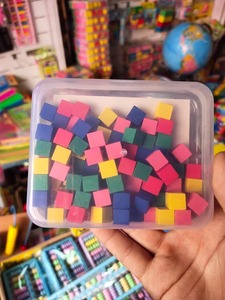 数学学具1cm正方体立方体积木制小方块拼搭幼儿园儿童益智玩具