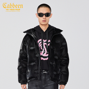 卡宾短款羽绒服