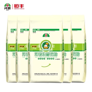 河套雪花粉10kg（2kg*5袋）小包装高筋麦芯面粉整箱特制营养食品
