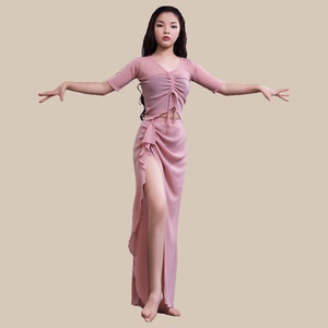 肚皮舞练功服胖mm