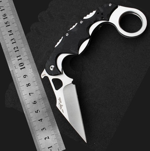 珍藏限量emerson艾默生柄训练习折叠爪刀 karambit刀爱默生爪子刀