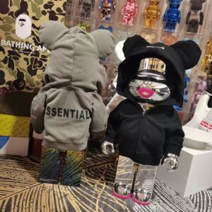 bearbrick熊积木熊穿衣个性潮流带衣服公仔玩偶手办摆件客厅
