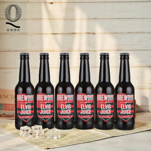 英国brewdog酿酒狗埃尔维斯猫王ipa精酿狗精酿啤酒330ml*6瓶