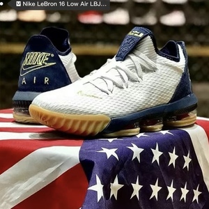 hunter运动汇 nike lbj16 low 詹姆斯16 低帮 美国队 ci2669-101