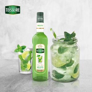 teisseire帝斯乐 莫吉托风味糖浆700ml 浓缩果露