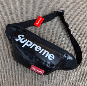 SUPREME 24SS 户外运动休闲单肩斜跨包男女情侣多功能腰包胸包潮