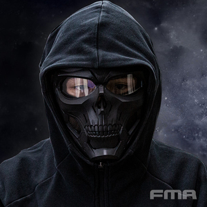 FMA 户外用品 骷髅头使者面罩 万圣节造型面具TB1390