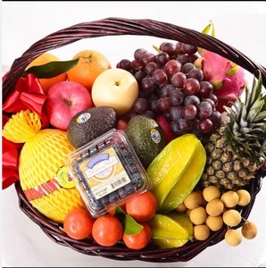 新年春节鲜花水果篮送礼心形水果礼盒探望商务上海同城新鲜果篮