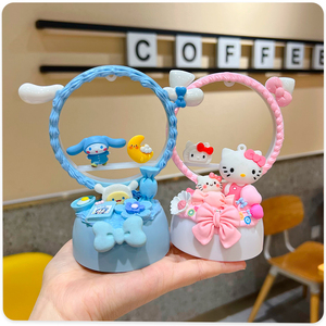 儿童手工diy制作奶油胶小夜灯材料包卡通可爱卧室小台灯创意自制