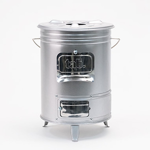 can stove se日本户外罐头炉焚火台木炭烧烤柴火炉熏制取暖