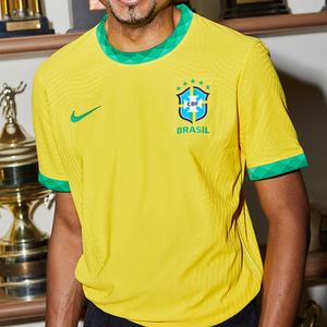巴西队球衣国家队足球服10号内马尔训练服短袖正版主客场球迷版男