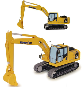 儿童手工折纸diy拼装立体益智玩具3d纸质模型 挖掘机工程车车模