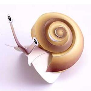 儿童手工折纸diy拼装益智立体3d纸质模型仿真昆虫蜗牛3d玩具制作