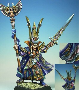 中古 战锤 高等精灵提利昂主 步行 金属