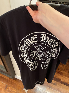 日本专柜直邮正品代购chromehearts克罗心t恤女男短袖马蹄印花