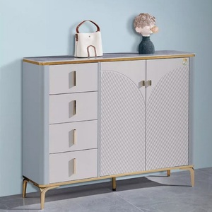 开心鼠鞋柜正品 实木现代双门靠墙收纳轻奢鞋架客厅阳台组装 包邮