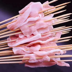 五花肉小串小鲜肉手把串猪肉串烧烤铁板油炸商用食品3000串包邮