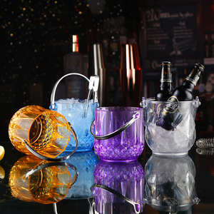 亚克力冰桶商用放冰块的桶酒吧ktv创意香槟桶冰粒桶塑料冰桶餐厅