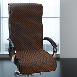 办公室坐垫四季透气椅子垫连靠背一体椅垫电脑老板椅座套座垫垫子