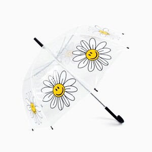 韩国代购 wigle wiggle 笑脸雨伞