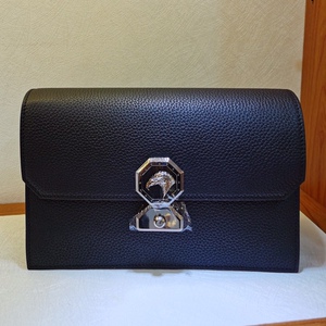 新款史蒂芬男包手拿包真皮男士商务休闲包翻盖手拎钱包带锁手挽包